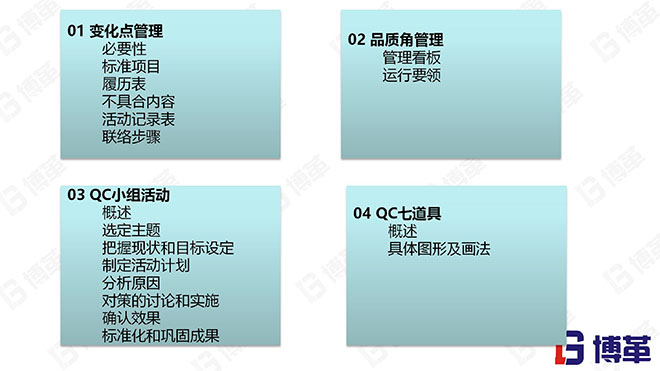 博革咨詢品質(zhì)管理精美課件PPT 博革咨詢品質(zhì)管理精美課件PPT