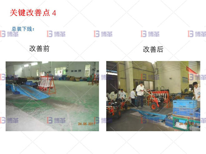 小型農(nóng)業(yè)機械精益生產(chǎn)改善案例 關鍵改善點4